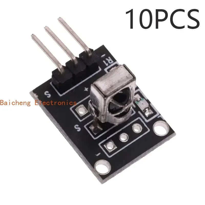10PCS 3pin KY-022 TL1838 VS1838B 1838 Universal IR Infrared Sensor Receiver Module for Arduino Diy Starter Kit