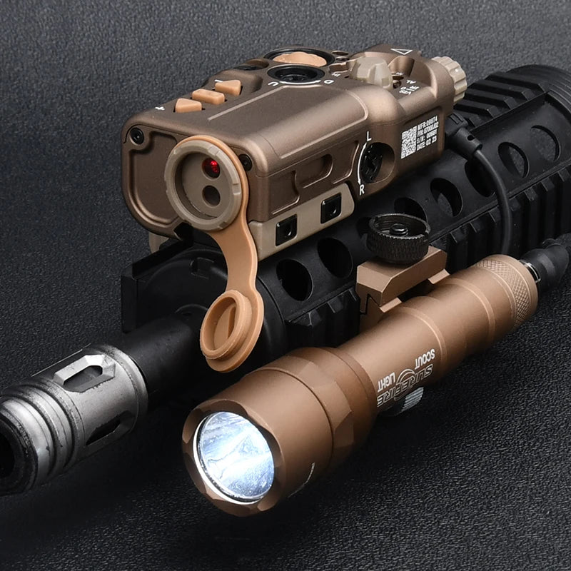 Airsoft CNC IR Laser Sight RAID CQBL PEQ PERST NGAL OGL DBAL IR Device Metal Material  Red, Green, Blue Laser IR Laser 20mm Rail