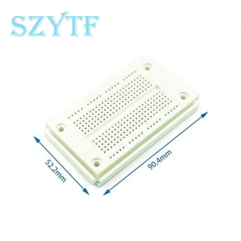 MB-102 MB102 Breadboard 830 Point Solderless PCB Bread Board White/Transparent Test Develop DIY For Arduino