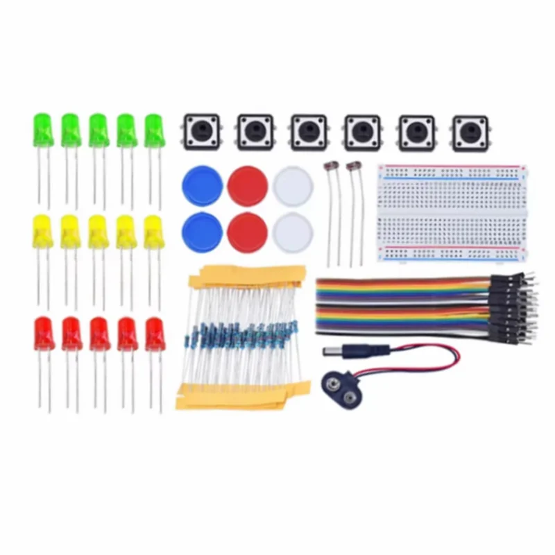 Starter Kit For UNO R3 Mini Breadboard LED Jumper Wire Button For Arduino Diy Kit School Education Lab
