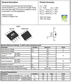 10PCS AO4435 4435 SOP-8 SI4435 FDS4435 SMD 10.5A 30V 3.1W P-Channel MOSFET IC SI4435DDY NCE4435 WSP4435A AP4435 CEM4435 4435A