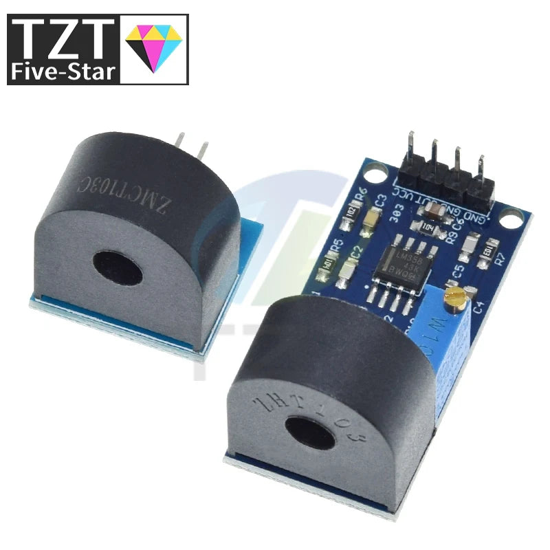 1/3PCS ZMCT103C 5A Range Single Phase AC Active Output Onboard Precision Micro Current Transformer Module Current Sensor
