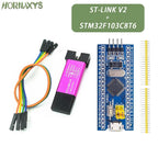 ST-LINK V2 STM32F103C6T6 STM32F103C8T6 ARM STM32 Minimum Micro  System Development Board Module For Arduino