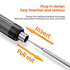 USB Soldering Iron Set Mini Small Soldering Iron Tool With 800mAh Lithium Battery Rechargeable Soldering Iron Set