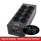 TP80 European Standard Power Filter 8-bit EU Power Purifier Socket Complex 2nd Level Filter Purifier Surge Protection