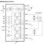 TB6612 DRV8833 Dual Motor Driver 1A TB6612FNG for Arduino Microcontroller Better than L298N