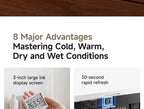 DUKA TH2 E-ink Smart Hygrometer Thermometer Home Indoor Temperature Humidity Meter Sensor Gauge Weather Station Mijia Home APP