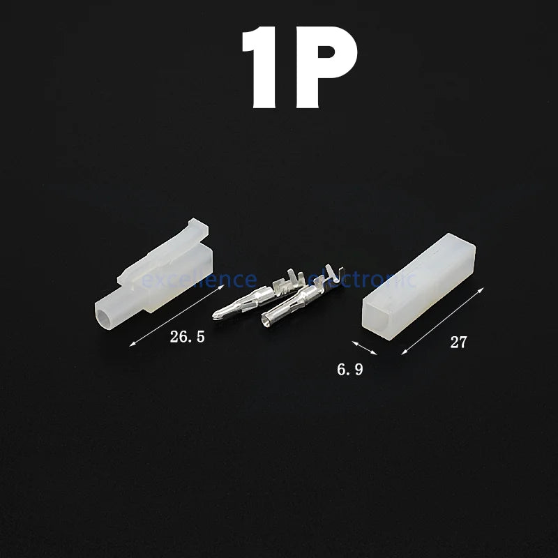 2/5 Sets Large Tamiya Connector Kit (6.2mm Pitch), 1-9 Pin Male Female RC Battery Plug for Drone & Car