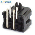 10PCS MX3.0mm Right Angle RA 90D 43045-AW Small 5557 Double Row 2x1/2/3/4/8pin PCB Control Circuit Board Wafer Connector