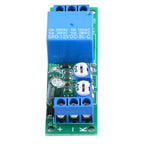 DC 5V 12V 24V Time Delay Relay Module Delayed Connection with Delayed Disconnection 2nd Gear Adjustable Relay Board 0-15 Minutes