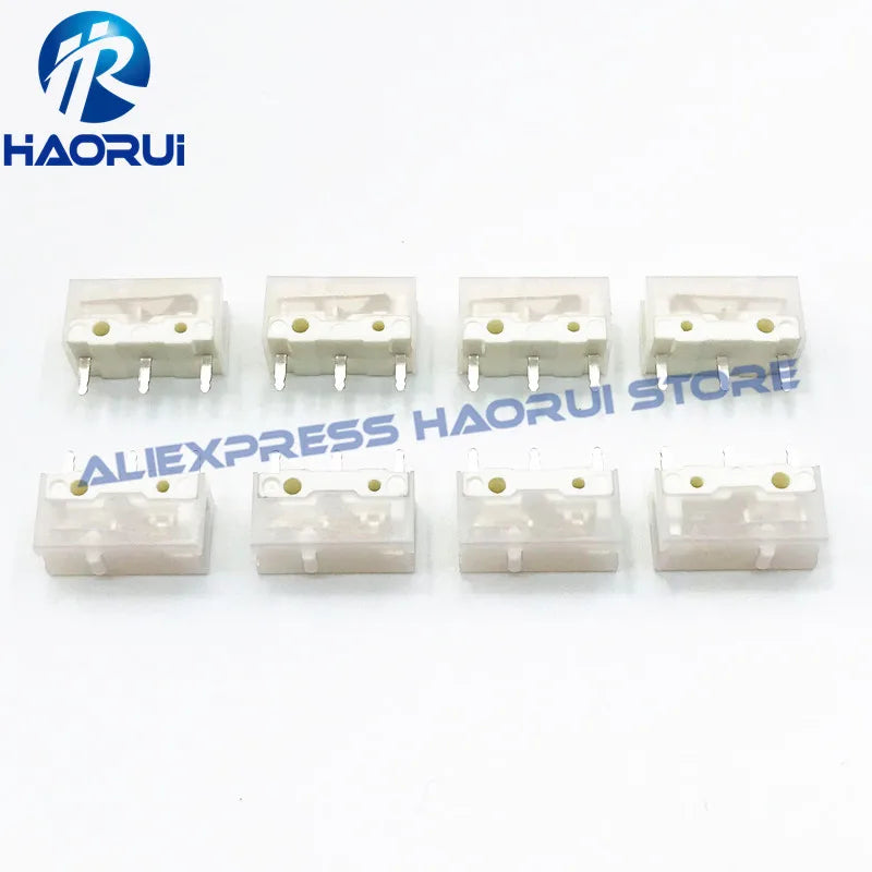 10Pcs-1Pcs New Product Kailh White Blade Micro Switch 100 Million Click Computer Game mouse left right repair microswitch button