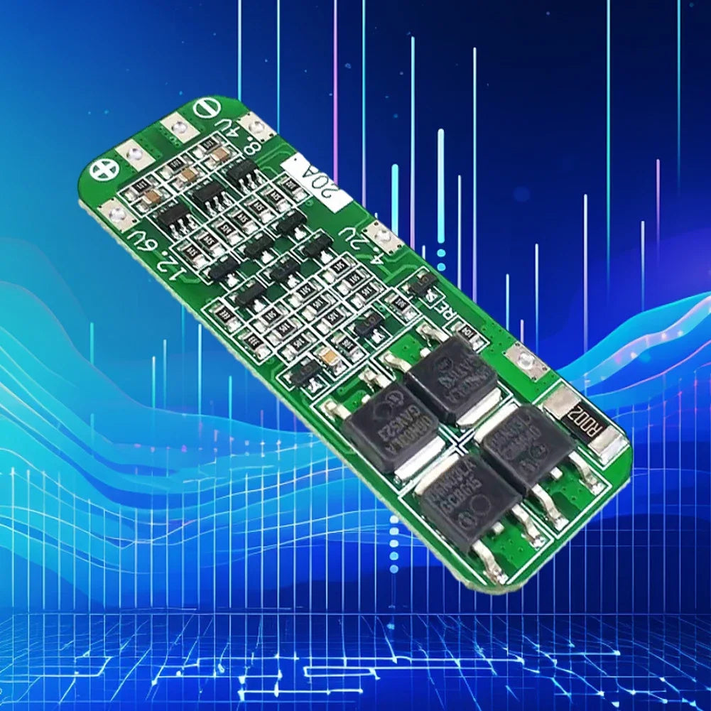 10-100pc 3S 20A Li-ion Lithium Battery 18650 Charger PCB BMS Protection Board For Drill Motor 12.6V Lipo Cell Module 59x20x4mm