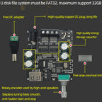 XINYI Sini Audio C50L/C100L Stereo Bluetooth Digital Power Amplifier Board 50W Dual Channel 360 Degree Stepless Tuning AMPModule