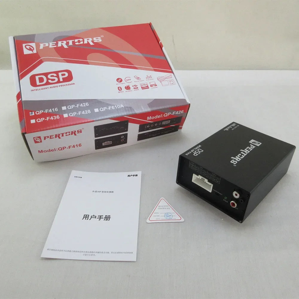 Intelligent Audio Processor with 4-in and 6-out DSP RCA Output for Automobile Modified Audio Amplifier.