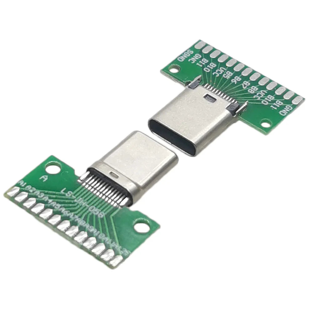 USB 3.1 Type-C Connector Male Female Type C Test PCB Board Universal Board with USB3.1 Port Test Board Socket