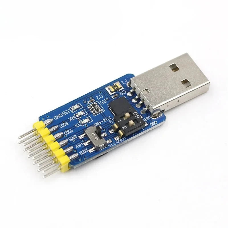 CP2102 USB-UART 6-in-1 Multifunctional(USB-TTL/RS485/232,TTL-RS232/485,232 to 485) Serial Adapter forArduino