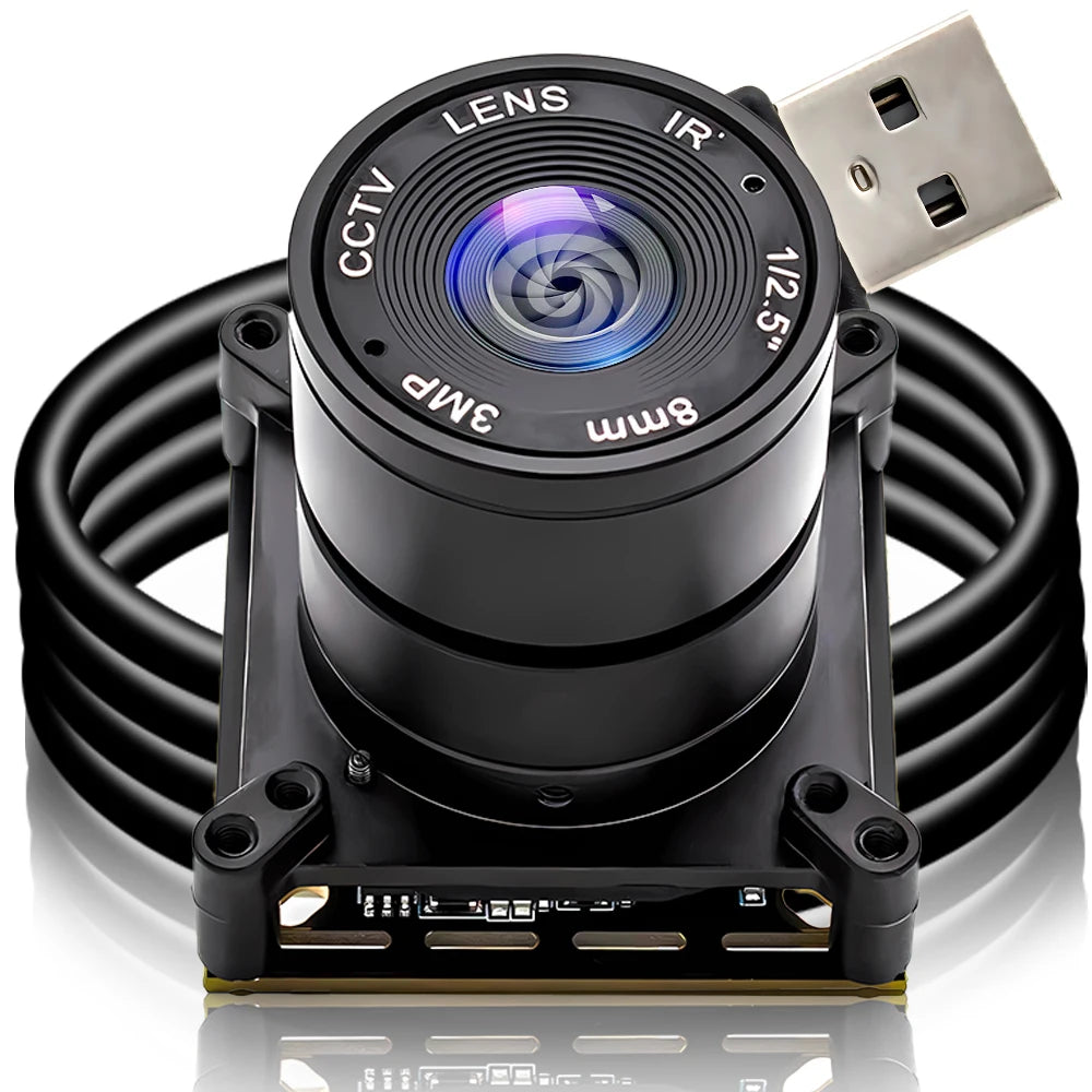 WGWK 1080P 90FPS Global Shutter High Frame Rate Mini USB Camera Module High Speed Aptina AR0234 For High-Speed Motion Capture