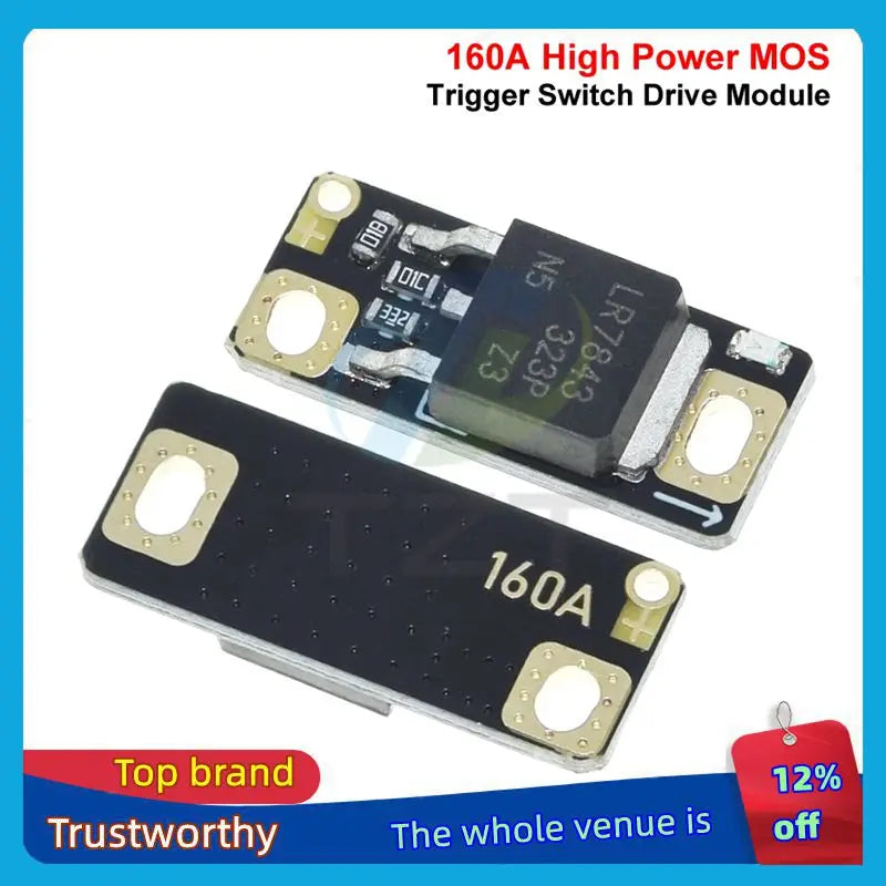 1/3/5PCS Field Effect Tube PWM Regulation Electronic Switch Control Board 160A High Power MOS Trigger Switch Drive Module
