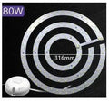 6W 12W 15W 18W 24W 36W 80W 100W LED Ring PANEL Circle Light AC220V-240V SMD 5730 LED Round Ceiling Board The Circular Lamp Board