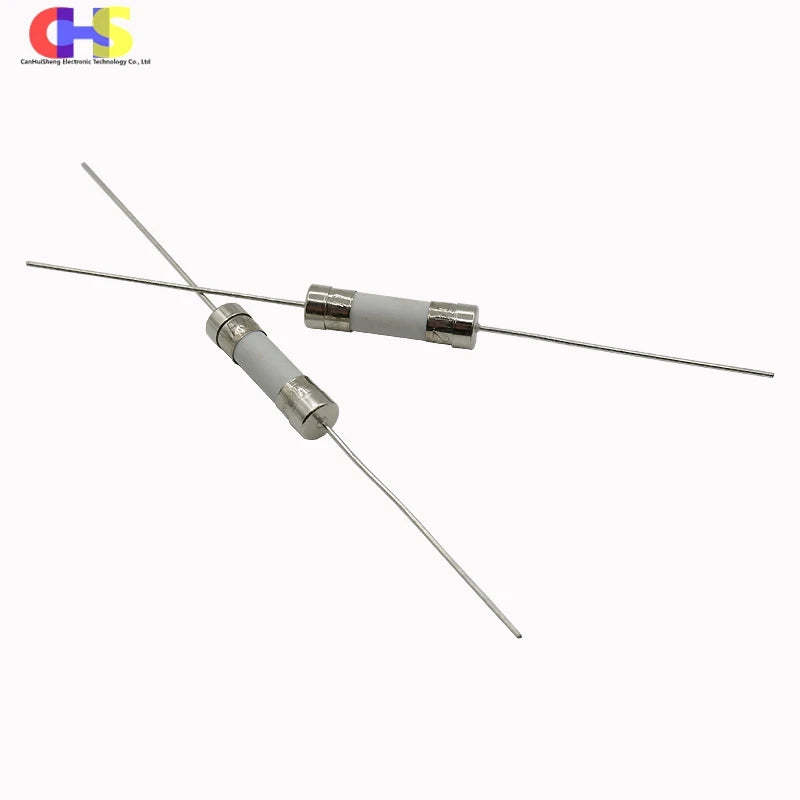 (10-50pcs) 5*20mm Fast Blow Ceramic Fuse With Axial Leads 5x20mm 250V 0.5A 1A 2A 3A 4A 5A 8A 10A 12A 15A 20A Fast Acting Fuse