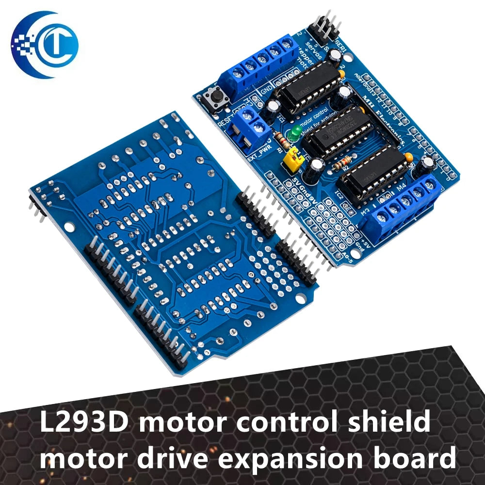 1PCS  L293D Motor Control Shield -Motor Drive Expansion Board for Arduino
