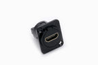 1PC D Type Chassis Connector, D Female Socket Panel Mounted Connector HDMI-Compatible
