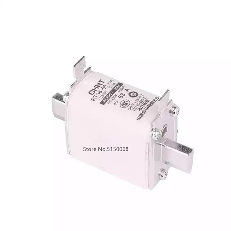 CHINT Fuse Core RT36-00 6A 20A 25A 32A 40A 50A 63A 80A 100A 125A 160A 200A 250A 300A Ceramic Resistor Fuse Cable Sleeves