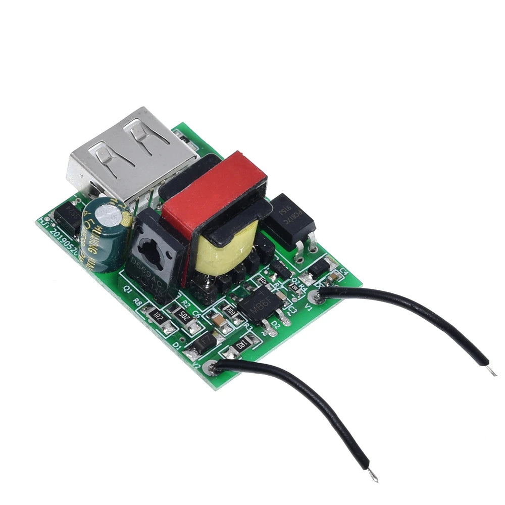 1/3PCS USB DC step down module Isolated power supply buck converter stabilizer 12V 24V 36V 48V 72V to 5V 1A