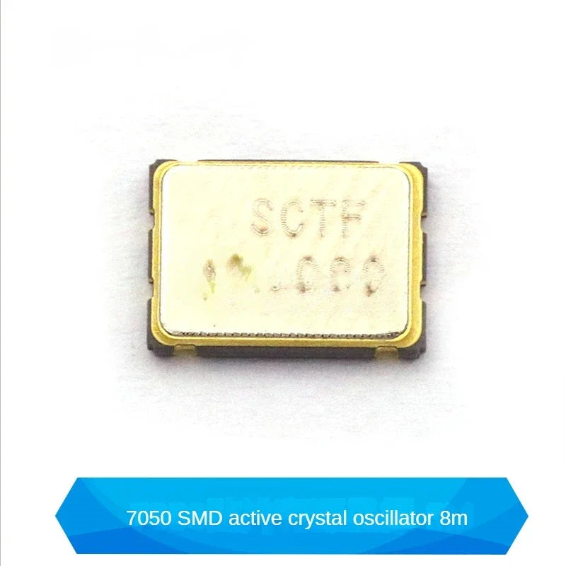 7050 SMD Active Crystal Oscillator SMD Active Clock Oscillator 5x7mm 4-pin 25M 25MHz 4M 6M/8/12/24/25/27/30/32/40/48/50/100M