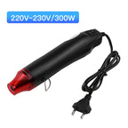 110V/220V Mini Heat Gun Hot Air Gun for Crafts Epoxy Resin Shrink Wraping, US/EU Plug, Multiple Colors Available