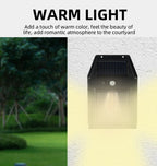 Solar Tungsten Night Lamp Intelligent Motion Sensor Wall Lamp 3 Lighting Modes Waterproof Courtyard Garden Decoration Lantern