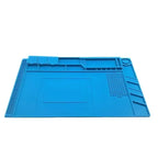 Magnetic Mat Silicone Work Mat Soldering Station Mat Heat Resistant 932°F Anti-Static for Electronic Phone Laptop Watch Repair