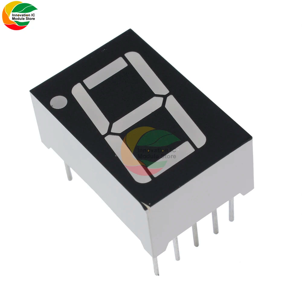5/10PCS 0.56inches 7 Segment 1 Digital LED Display Super Red Green Common Cathode