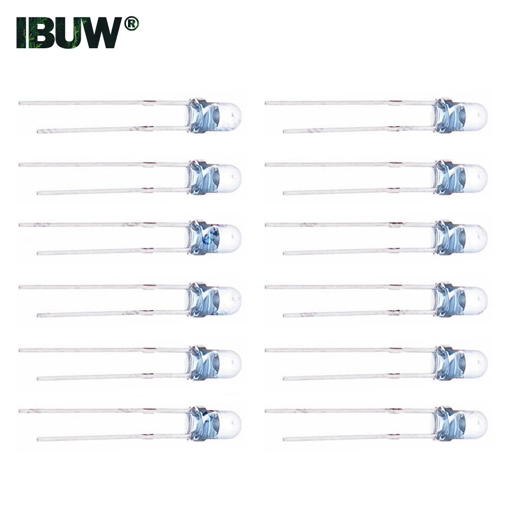 Infrared IR LED Diode 3mm 5mm Through Hole Emitting Diode for DIY Electronics