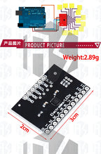 MPR121 Breakout V12 Capacitive Touch Sensor Controller Module I2C keyboard Development Board For Arduino
