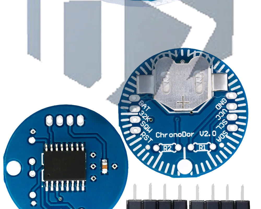 DS3231 ChronoDot V2.0 Precision RTC Module w/ Temp Compensation & I2C - Battery Backup for Arduino/RPi, IoT/DIY