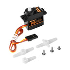 1/5pcs DSpower 9g 12g Metal/plastic Gear Mini Micro Servo Motor for RC Plane SG90 MG90S Helicopter Drone Fixed-Wing Car Robot