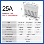 LCTC Voltage Regulator 0-10V 4-20mA 0-5V Single-phase Solid State Voltage Regulator Relay 10a15a25a40a