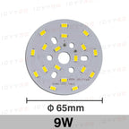 1PCS High Bright LED Light Board 2W 3W 5W 7W 9W 12W 15W 20MM - 100MM SMD 5730 For DIY Bulb Circular Transformation Light Source