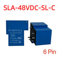 5 PCS Power Relay SLA Series SLA-05V 09V 12V 24V 48VDC-SL-A -C 4 Pin 5 Pin 6 Pin 30A T90 for Electronic Components Market