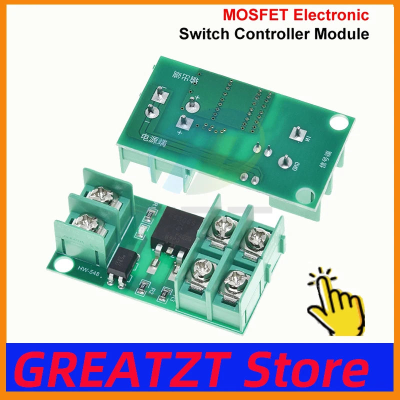 GREATZT DC 5V-36V Electronic Pulse Trigger Switch Control Panel MOS FET Field Effect Module Driver For LED Motor Pump