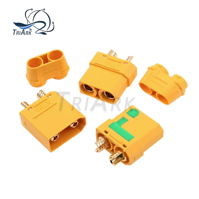 1/5PCS XT90 XT90S Anti-Spark Lithium Battery Male Female Plug Bullet Connector Plug Adapter For RC FPV Lipo Battery RC Connecto