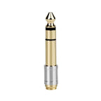 3.5 To 6.35 Audio Adapter 6.5mm To 3.5mm Jack Converters Male Female Connector Headphone Plug 6.3mm 6.5mm Consumer Electronics