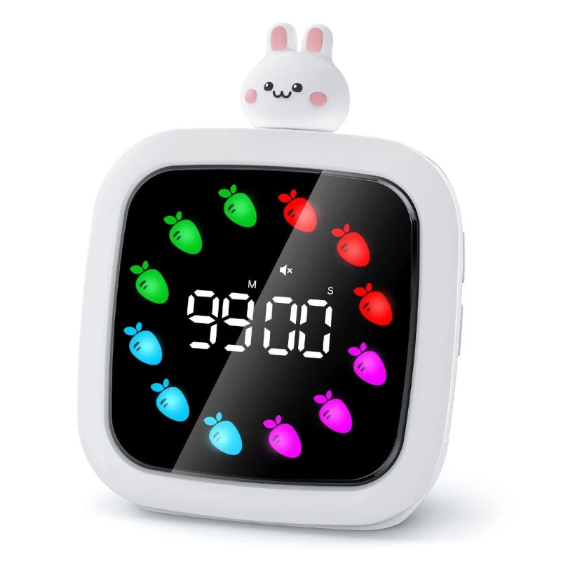 Visual Timer Management Tool Countdown Kids Timer Clock For Child Learners Home, School Quiet Operation