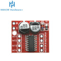 1-100PCS MX1508 Dual DC Motor Driver Module 2V-10V 1.5A PWM Speed Control H-Bridge Stepper L298N Replacement for Arduino