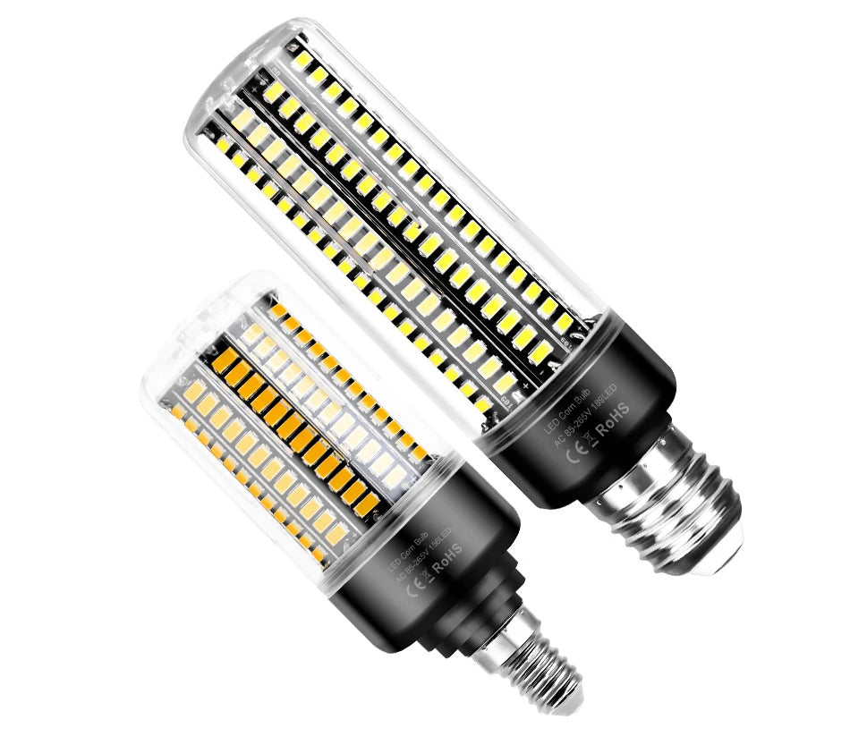 30W LED Indoor Corn Bulb E27/E26 Ceiling Lamp Bulbs E14 Spotlight B22 Living Room Bedroom Kitchen Washroom 220V Home Lighting