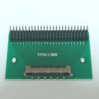 1pcs 51pin Lvds Adapter Board 0.5mm Pitch To 2.54mm Lcd Screen Adapter Lcd Test Board