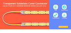 FCOB RGBW LED Strip Light 5pin 12mm DC12V 24V 896 LED Flexible FOB RGBCW COB RGBWW Lights High Density RA90 Linear Dimmable 16W