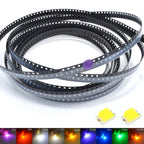 100PCS 5050 0805 LED SMD SMT Chip Red Yellow Green White Blue Orange Purple Pink RGB Emitting Diode Light 3.3V Voltage Neon Lamp