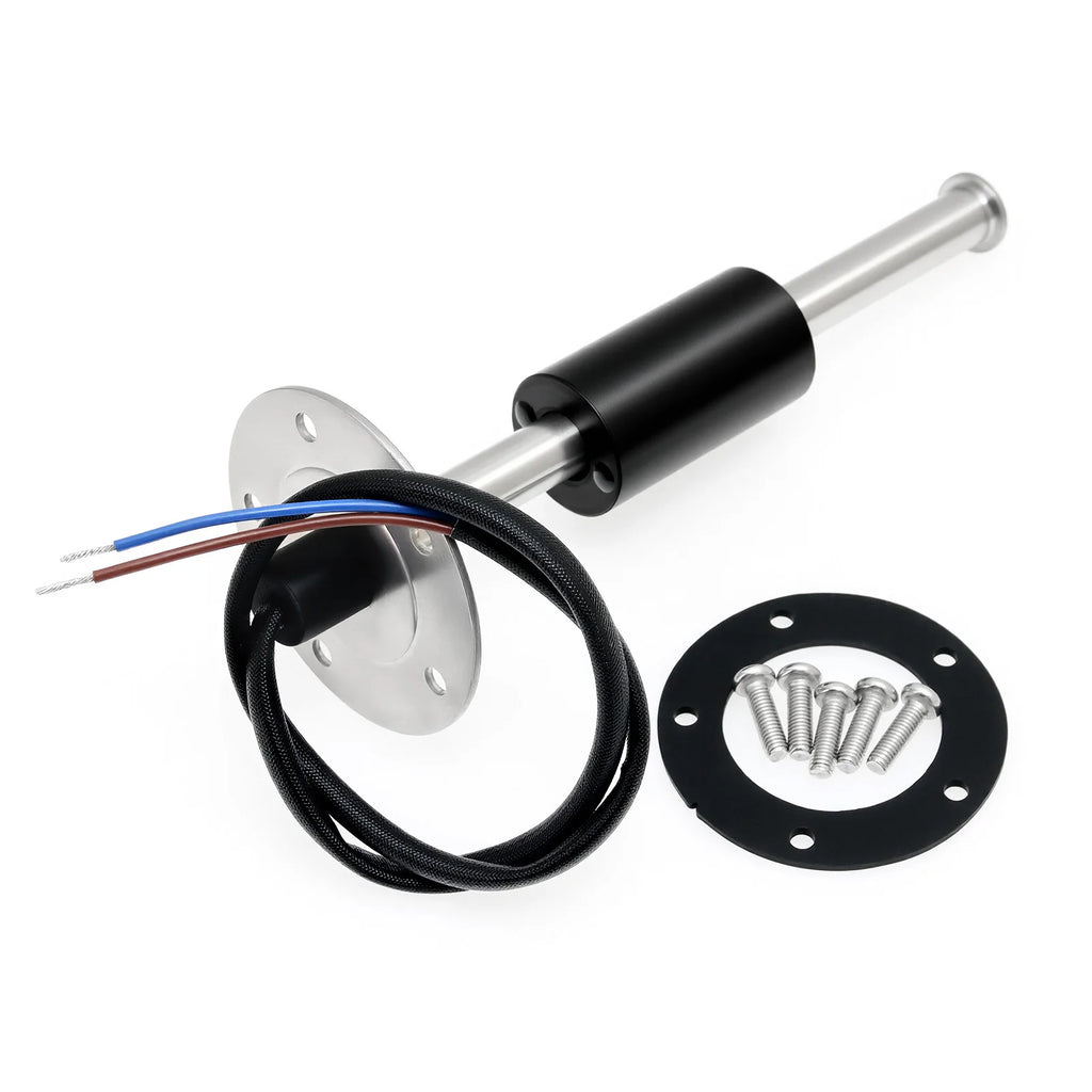 150mm 200mm 400mm 600mm Fuel Level Sensor Stainless Steel 0-190 ohm Oil Tank Level Indicator Universal for Boat Car Fuel Meter